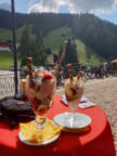 Eiscafé in Wolkenstein