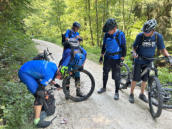 Panne im Marbachtal